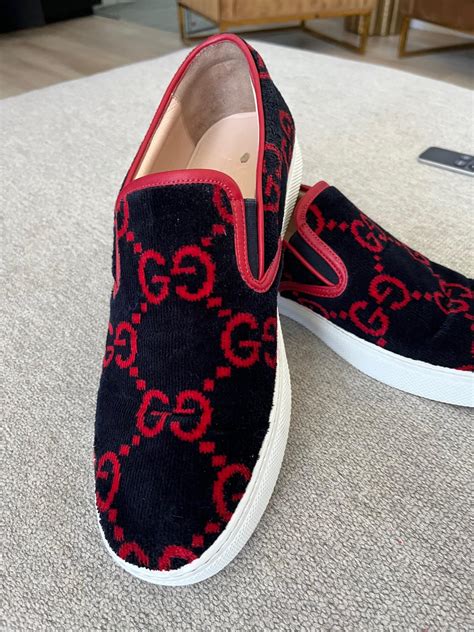 pink gucci slip ons|Gucci slip ons men.